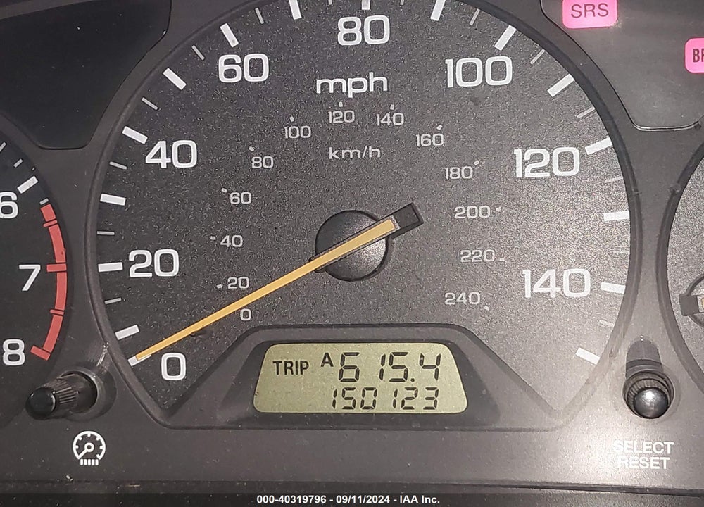 1999 HONDA ACCORD EX V6 VIN: 1HGCG2257XA012519