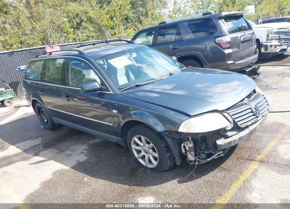 2004 VOLKSWAGEN PASSAT GLS VIN: WVWVD63B24E083725
