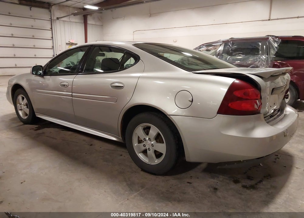 2008 PONTIAC GRAND PRIX VIN: 2G2WP552681187181
