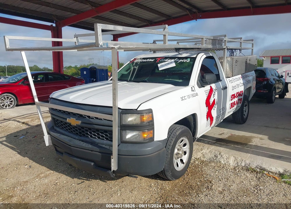 2015 CHEVROLET SILVERADO 1500 WT VIN: 1GCNCPEH6FZ404445