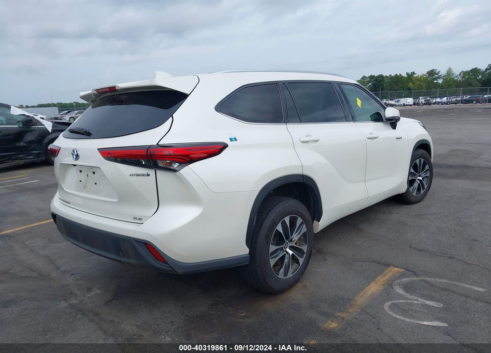 2020 TOYOTA HIGHLANDER HYBRID XLE VIN: 5TDHARAH8LS001150