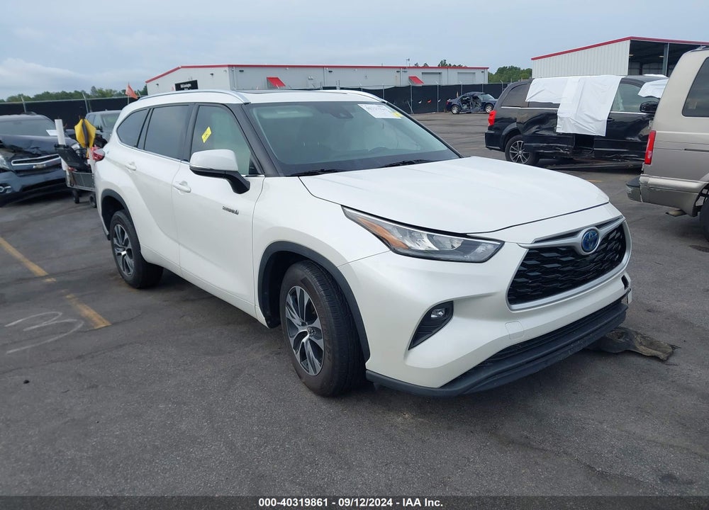 2020 TOYOTA HIGHLANDER HYBRID XLE VIN: 5TDHARAH8LS001150