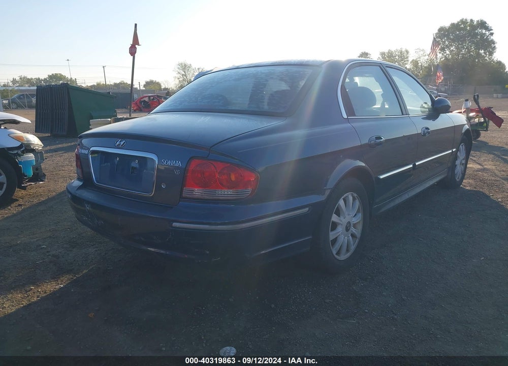 2004 HYUNDAI SONATA GLS/LX VIN: KMHWF35H84A086338