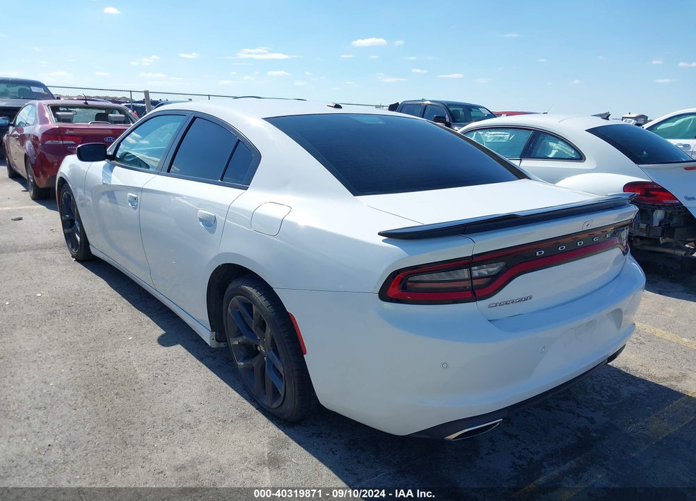 2019 DODGE CHARGER SXT RWD VIN: 2C3CDXBG1KH754855