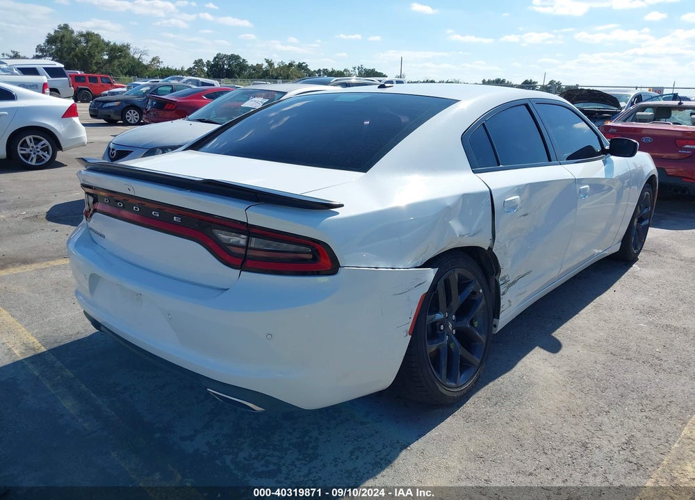 2019 DODGE CHARGER SXT RWD VIN: 2C3CDXBG1KH754855