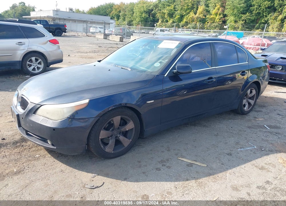 2006 BMW 525I VIN: WBANE53536CK84160