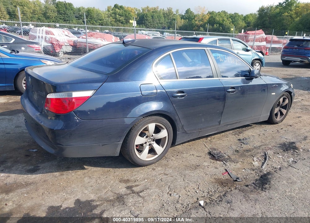 2006 BMW 525I VIN: WBANE53536CK84160