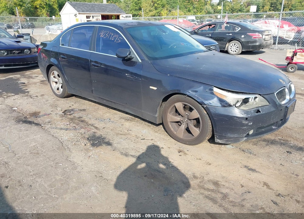 2006 BMW 525I VIN: WBANE53536CK84160