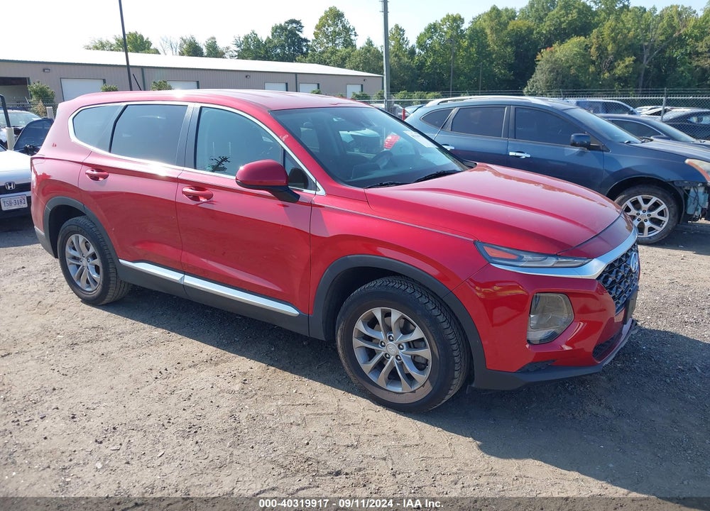 2019 HYUNDAI SANTA FE SE VIN: 5NMS2CAD0KH094891