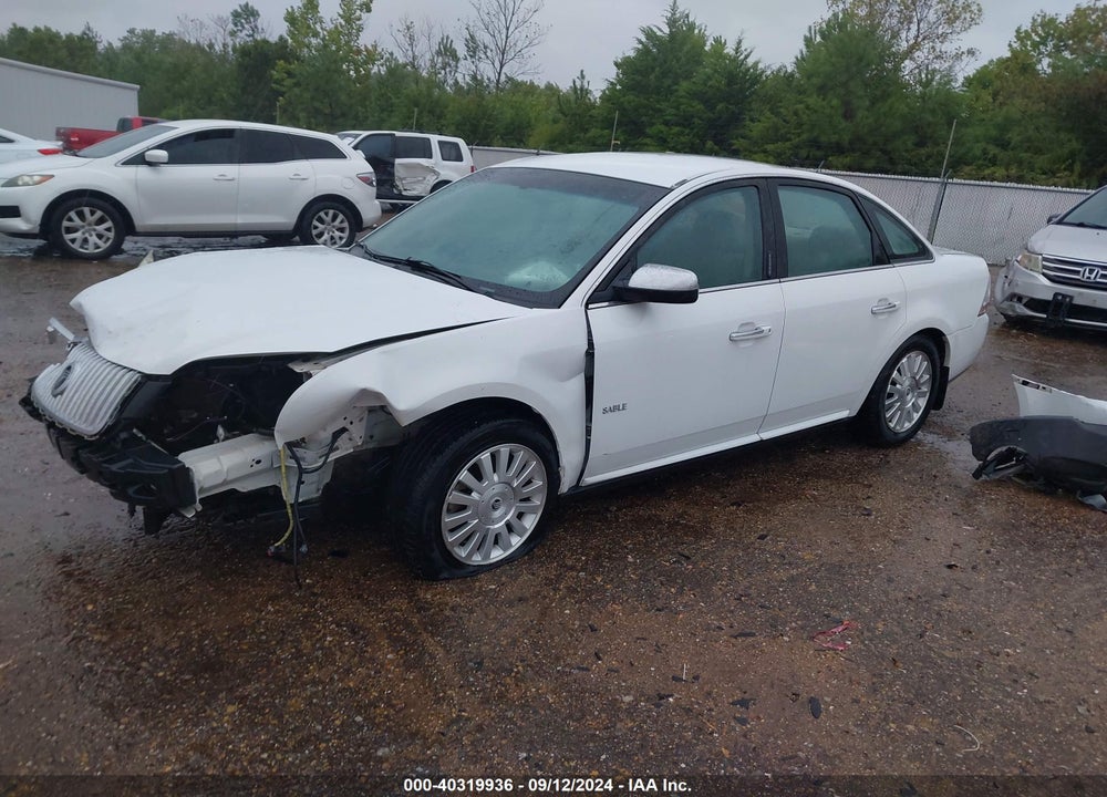 2008 MERCURY SABLE VIN: 1MEHM40W68G621618