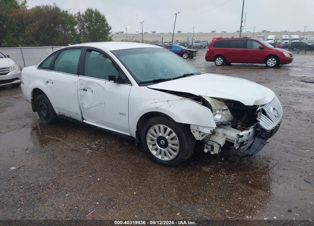 2008 MERCURY SABLE VIN: 1MEHM40W68G621618