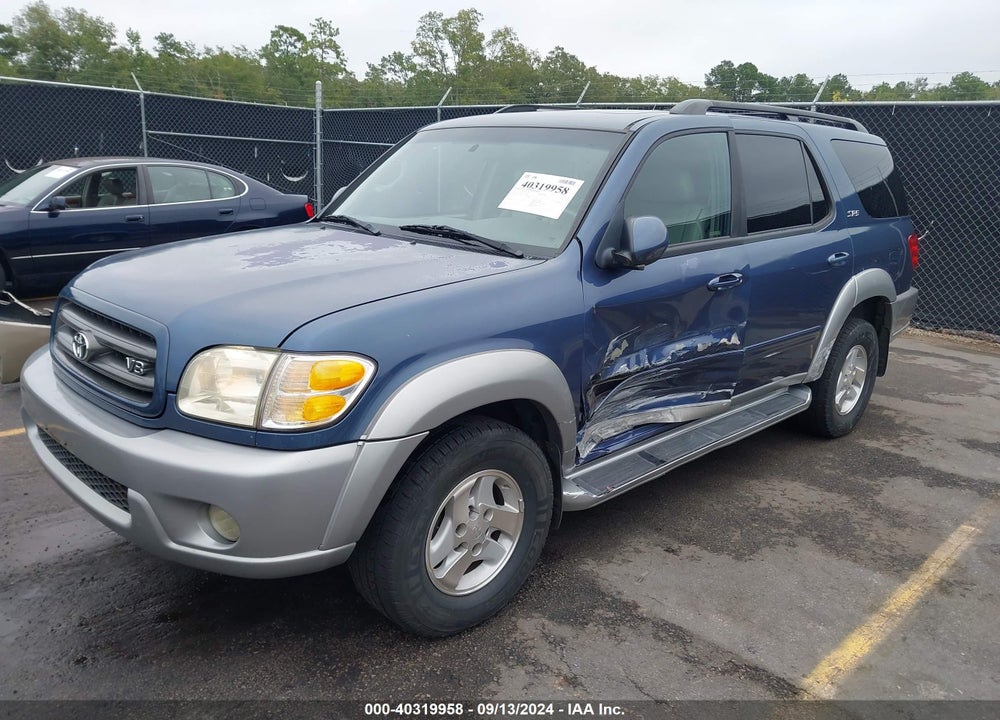 2003 TOYOTA SEQUOIA SR5 V8 VIN: 5TDZT34A23S163608