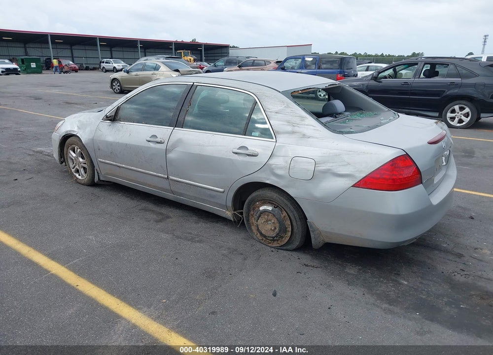 2006 HONDA ACCORD 2.4 SE VIN: 1HGCM56316A110575
