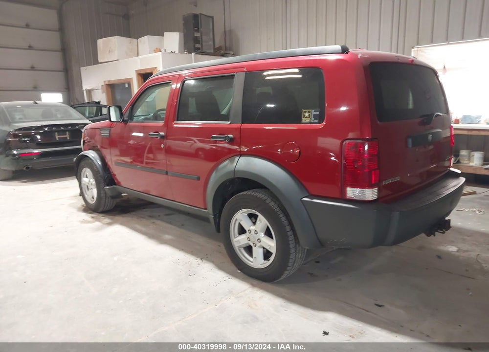 2007 DODGE NITRO SXT VIN: 1D8GU28K67W681777