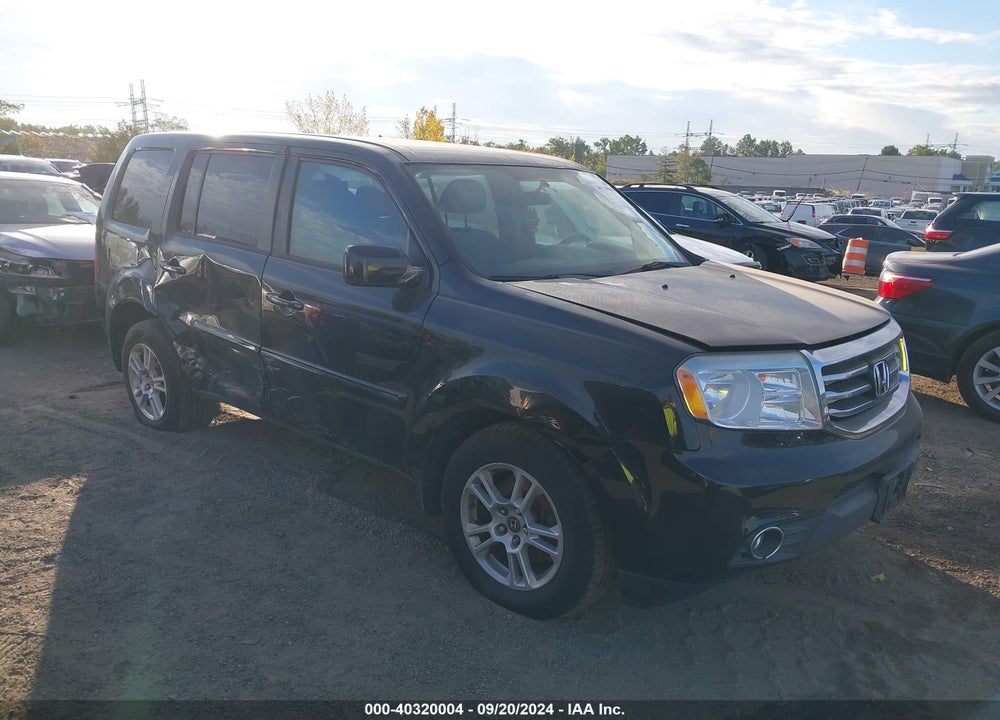 2013 HONDA PILOT LX VIN: 5FNYF4H28DB068620