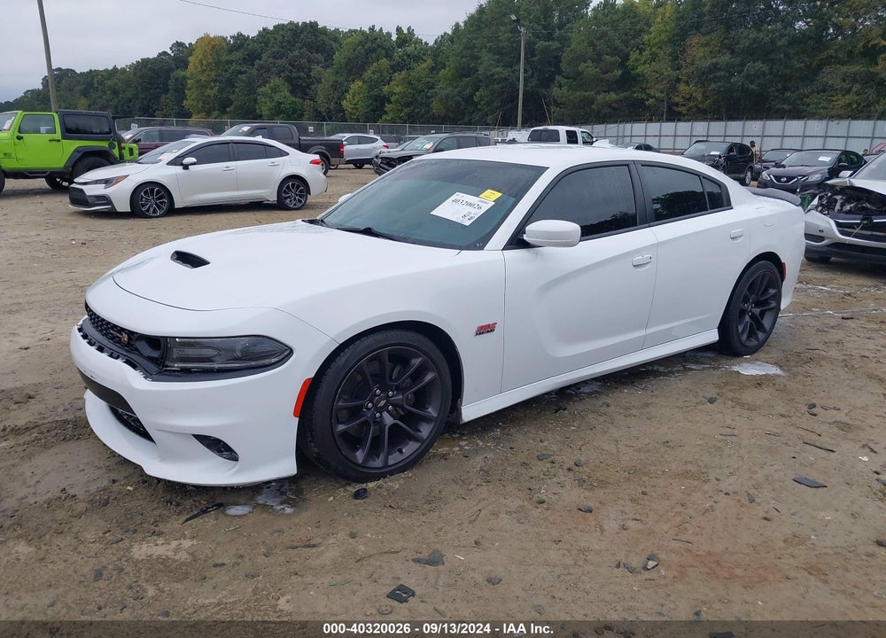2020 DODGE CHARGER SCAT PACK RWD VIN: 2C3CDXGJ5LH122642