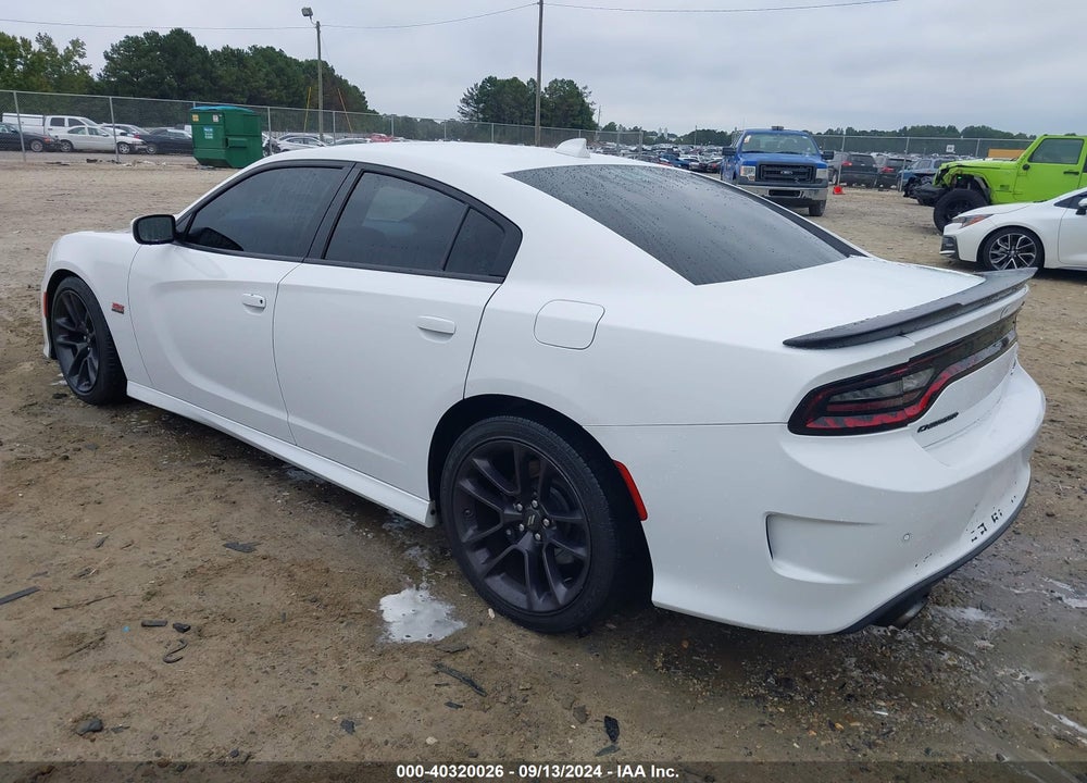 2020 DODGE CHARGER SCAT PACK RWD VIN: 2C3CDXGJ5LH122642