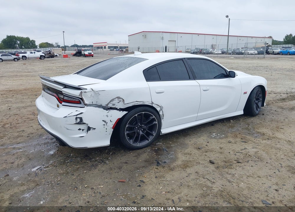 2020 DODGE CHARGER SCAT PACK RWD VIN: 2C3CDXGJ5LH122642