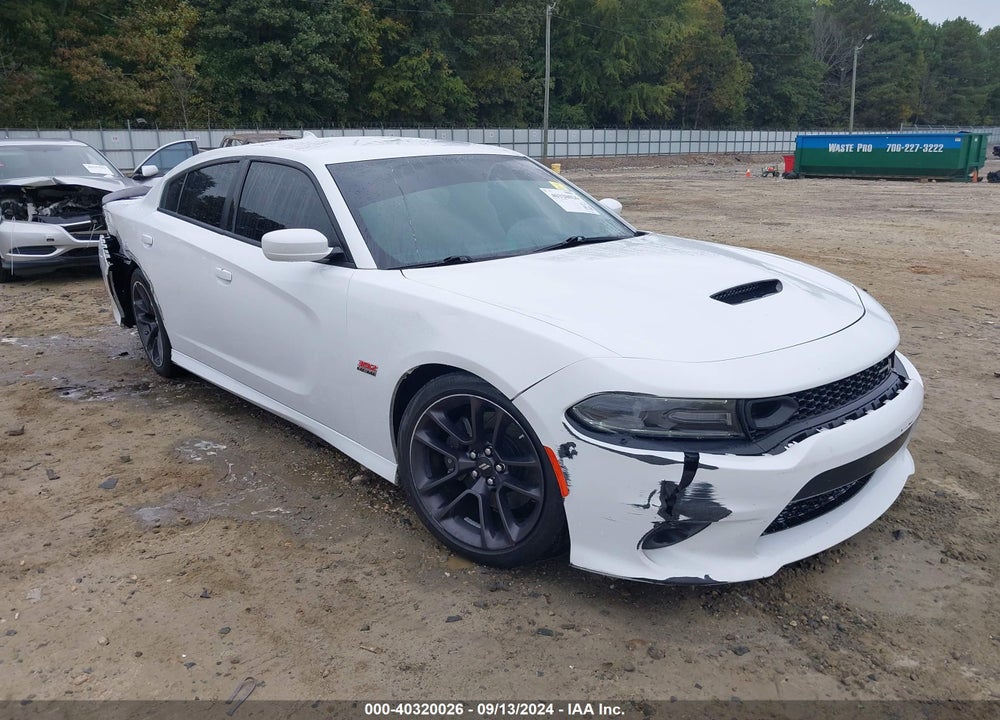 2020 DODGE CHARGER SCAT PACK RWD VIN: 2C3CDXGJ5LH122642