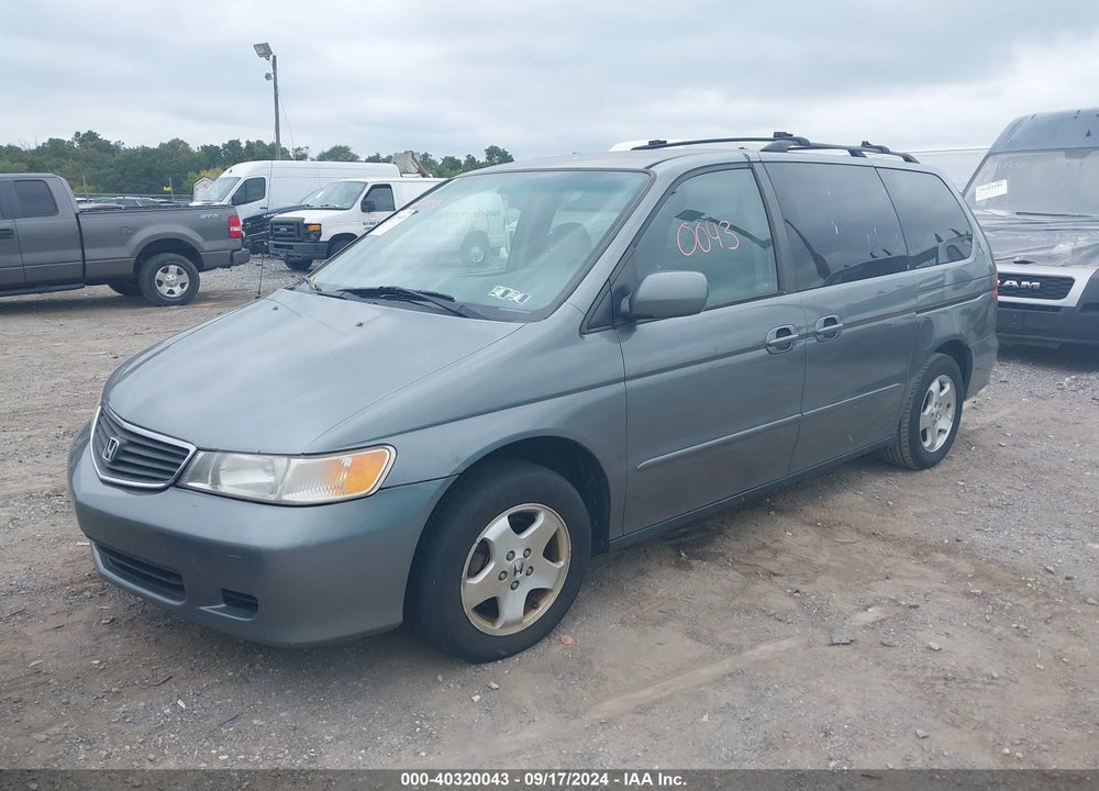 2001 HONDA ODYSSEY EX VIN: 2HKRL18691H615714