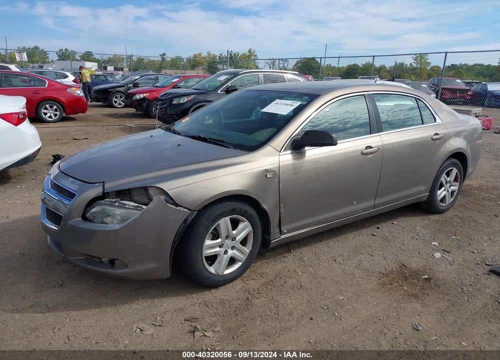 2008 CHEVROLET MALIBU LS VIN: 1G1ZG57BX8F287761