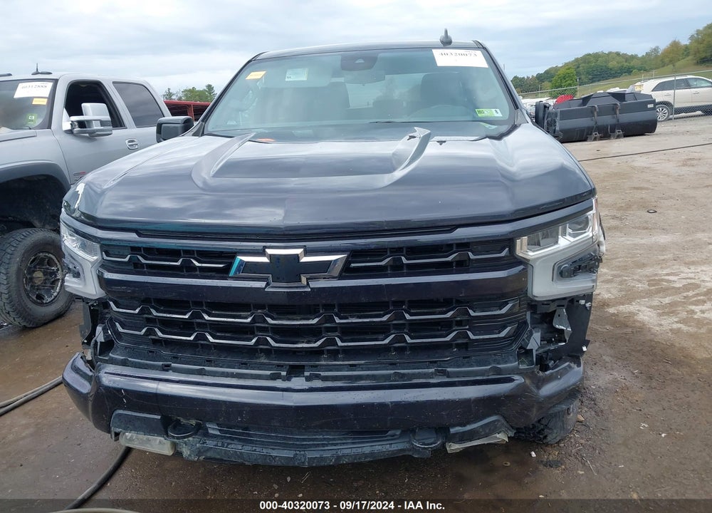 2022 CHEVROLET SILVERADO 1500 4WD SHORT BED RST VIN: 3GCUDEED5NG614883