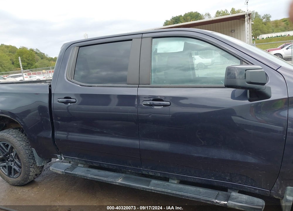 2022 CHEVROLET SILVERADO 1500 4WD SHORT BED RST VIN: 3GCUDEED5NG614883