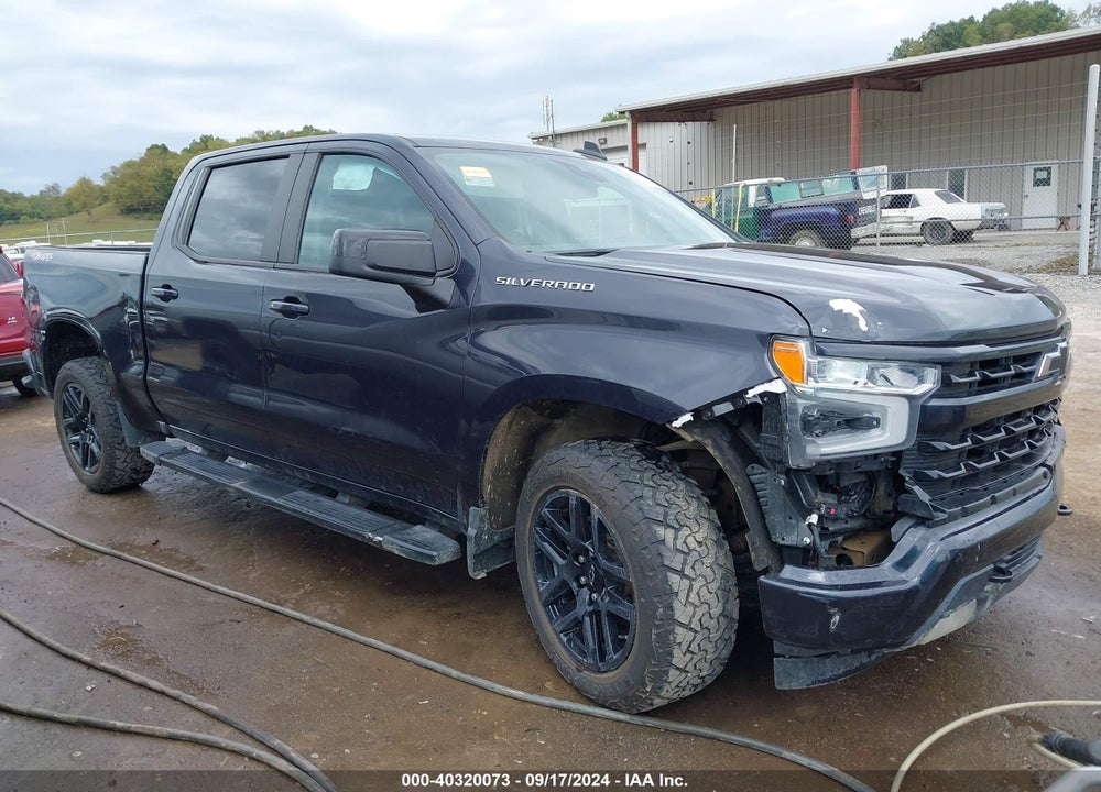 2022 CHEVROLET SILVERADO 1500 4WD SHORT BED RST VIN: 3GCUDEED5NG614883