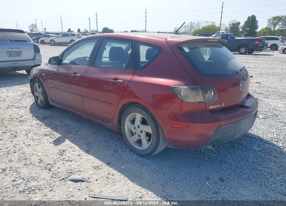 2009 MAZDA 3 S GRAND TOURING VIN: JM1BK343291195051