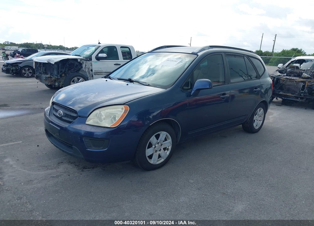 2007 KIA RONDO LX V6 VIN: KNAFG526477084794