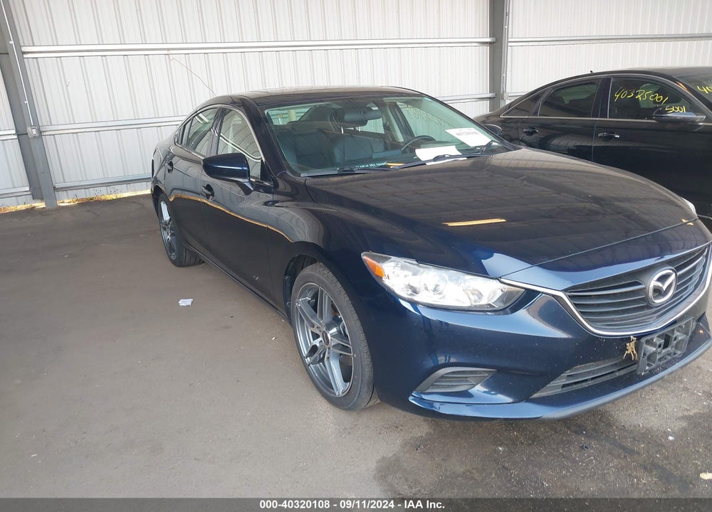 2016 MAZDA 6 I TOURING VIN: JM1GJ1V58G1449095