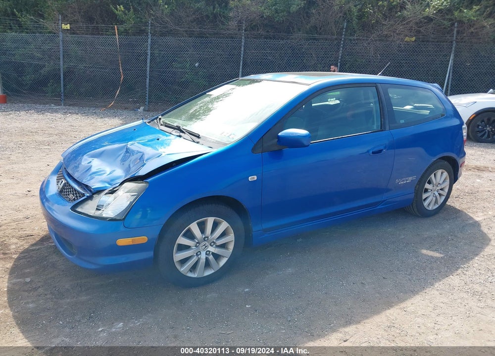2004 HONDA CIVIC SI VIN: SHHEP33554U502597