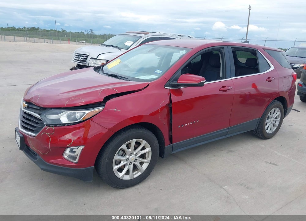 2018 CHEVROLET EQUINOX LT VIN: 2GNAXJEV1J6237154