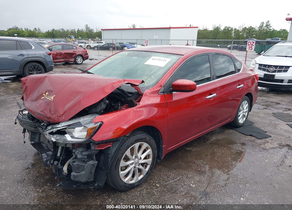 2019 NISSAN SENTRA SV VIN: 3N1AB7AP4KY257354