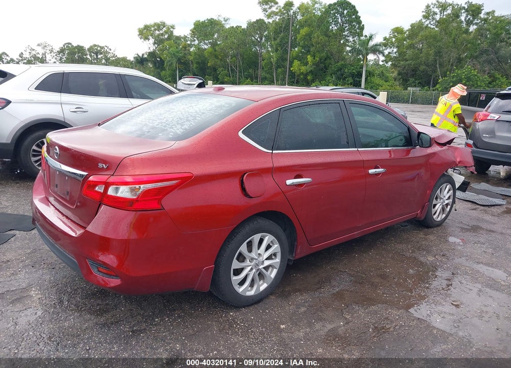 2019 NISSAN SENTRA SV VIN: 3N1AB7AP4KY257354