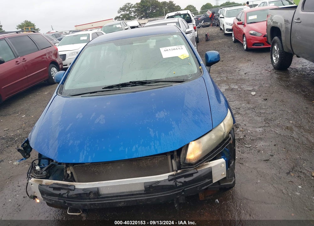 2013 HONDA CIVIC LX VIN: 19XFB2F58DE284381