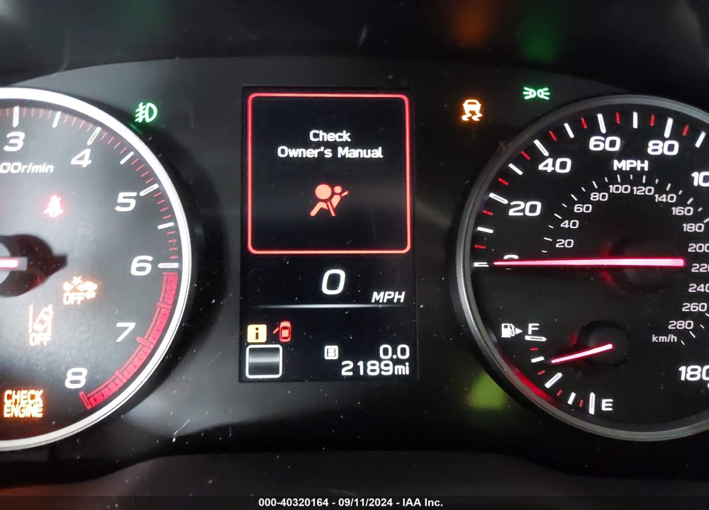 2024 SUBARU WRX PREMIUM VIN: JF1VBAH65R9802539