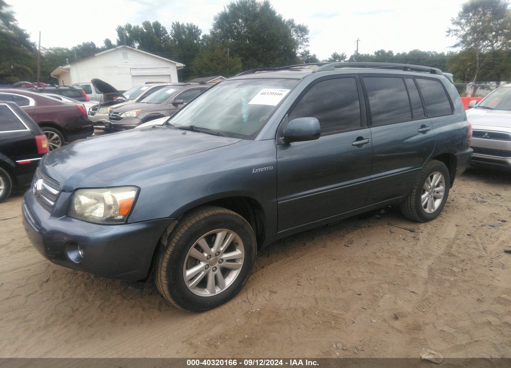 2006 TOYOTA HIGHLANDER HYBRID LIMITED V6 VIN: JTEDW21A260001335