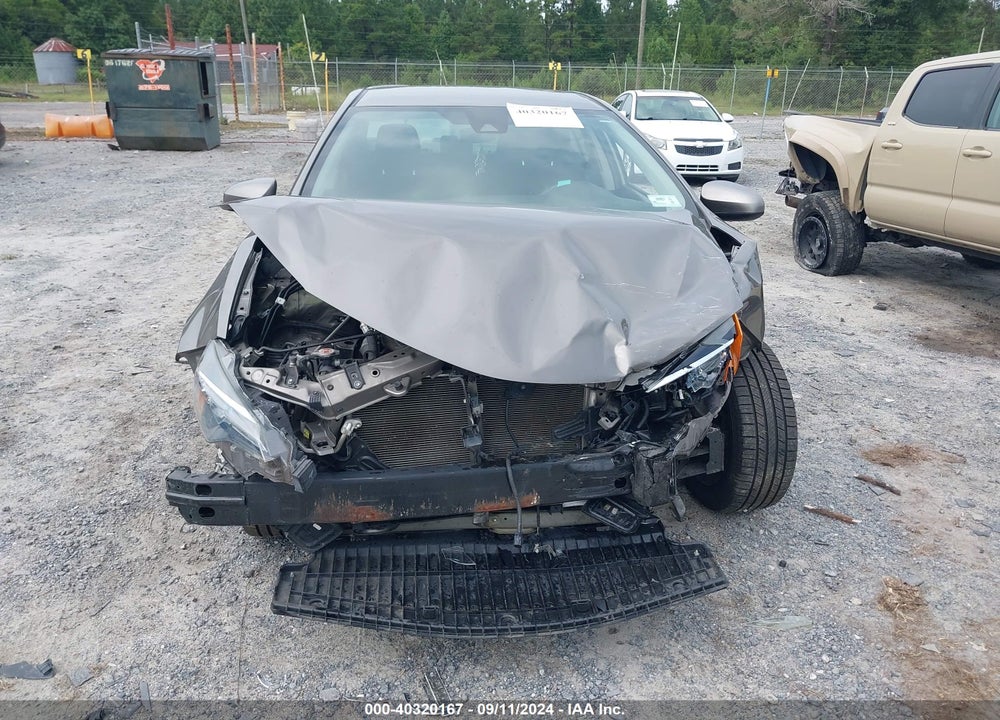 2018 TOYOTA COROLLA LE VIN: 2T1BURHE6JC033870