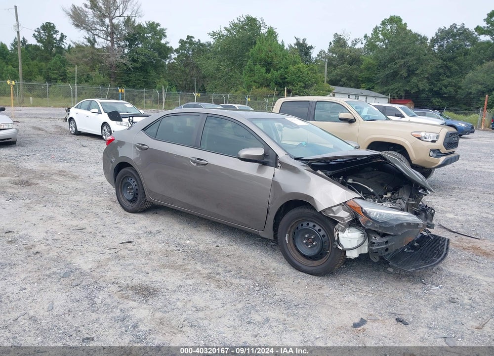 2018 TOYOTA COROLLA LE VIN: 2T1BURHE6JC033870