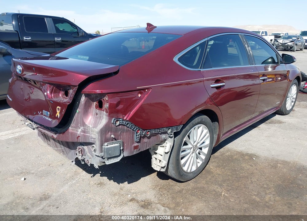 2013 TOYOTA AVALON HYBRID LIMITED VIN: 4T1BD1EB8DU009844
