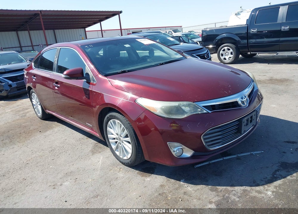2013 TOYOTA AVALON HYBRID LIMITED VIN: 4T1BD1EB8DU009844