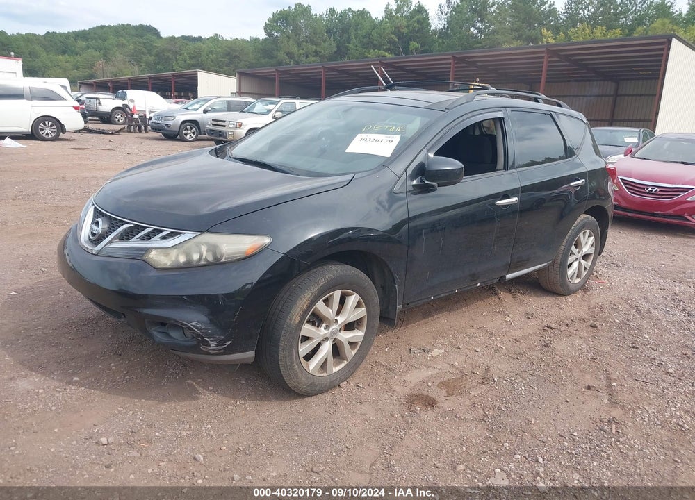 2011 NISSAN MURANO SV VIN: JN8AZ1MU1BW066462