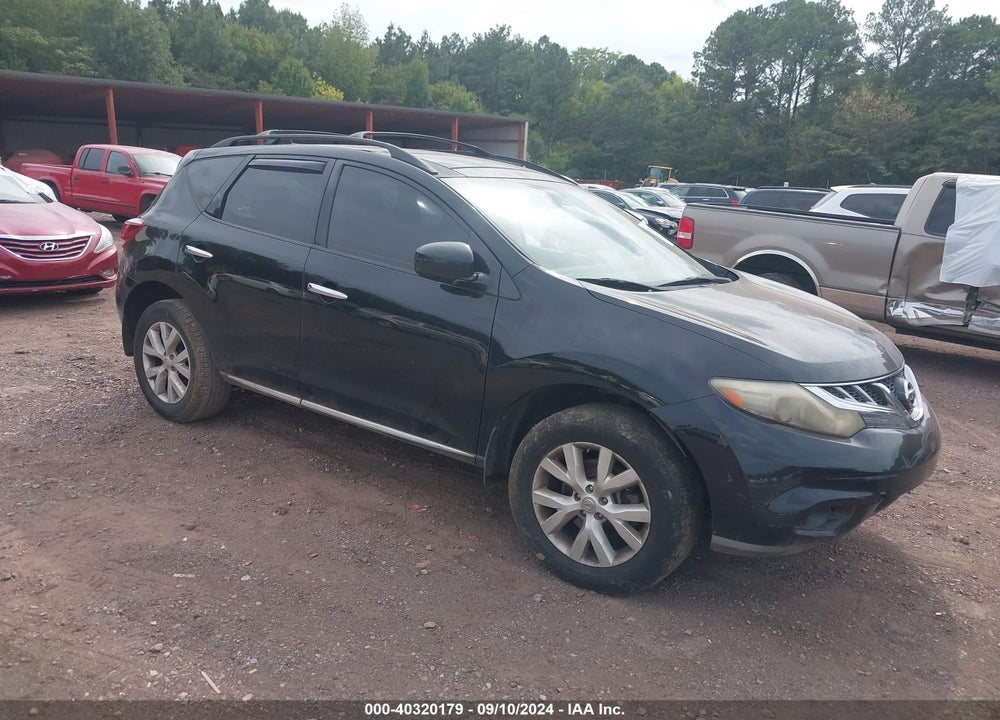 2011 NISSAN MURANO SV VIN: JN8AZ1MU1BW066462