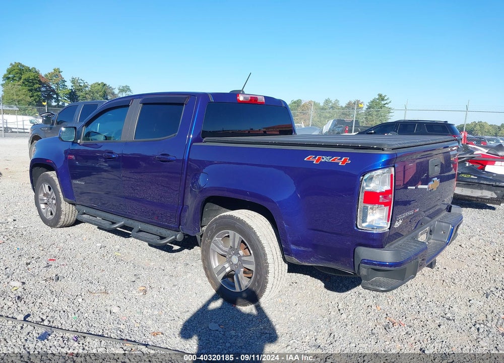 2017 CHEVROLET COLORADO VIN: 1GCGTBEN3H1245158