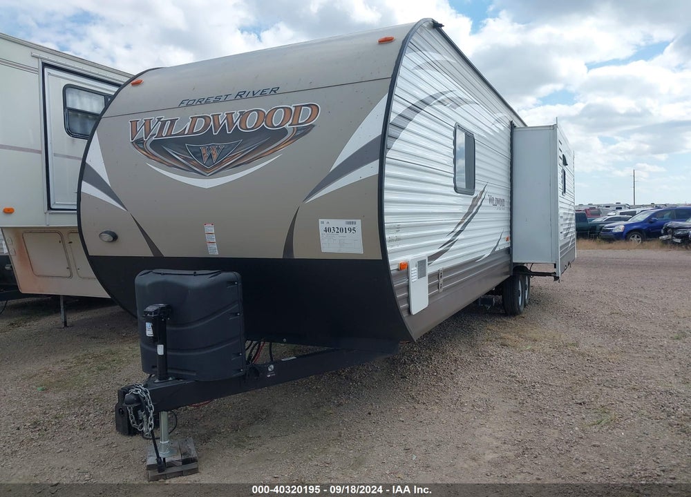 2017 FOREST RIVER WILDWOOD VIN: 4X4TWDC27H8802388