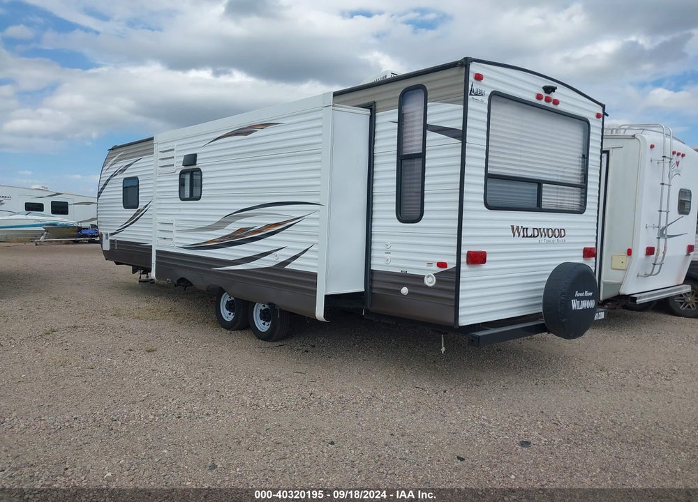 2017 FOREST RIVER WILDWOOD VIN: 4X4TWDC27H8802388