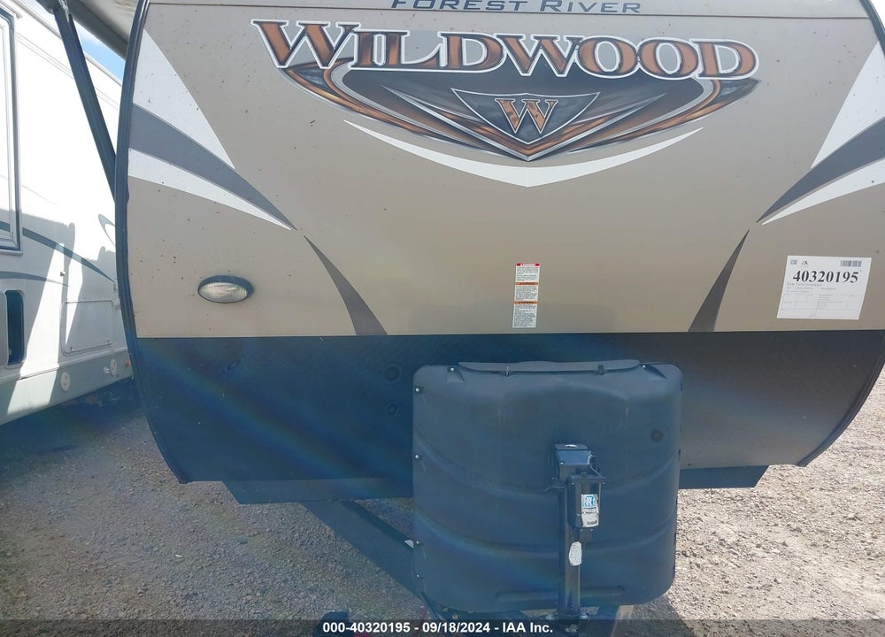 2017 FOREST RIVER WILDWOOD VIN: 4X4TWDC27H8802388