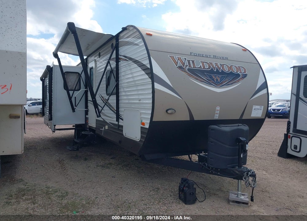 2017 FOREST RIVER WILDWOOD VIN: 4X4TWDC27H8802388