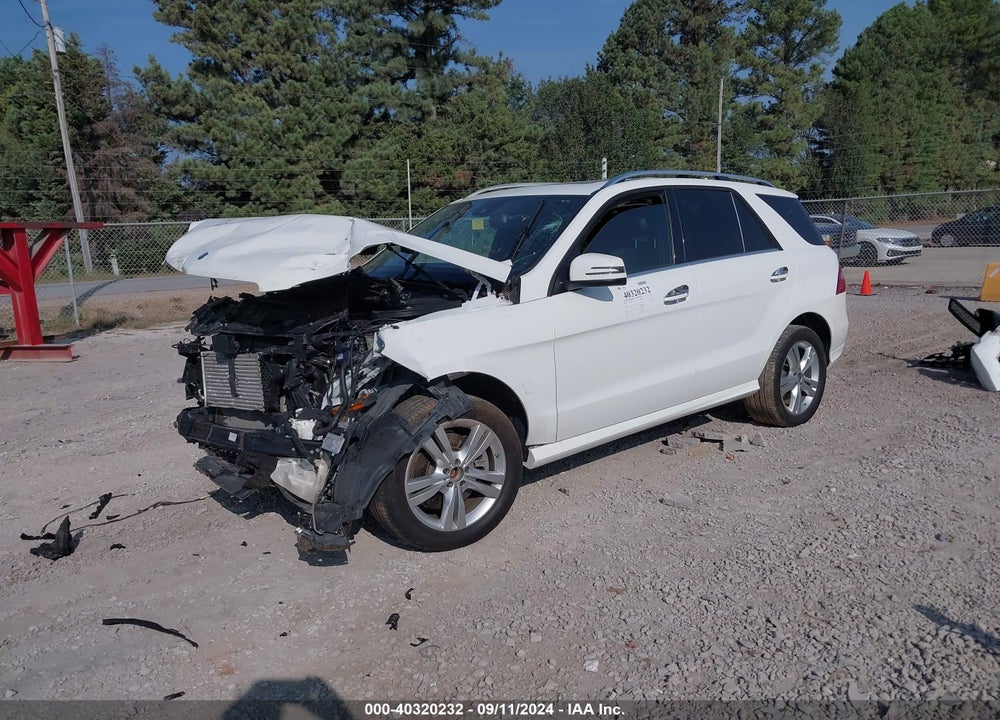 2015 MERCEDES-BENZ ML 250 BLUETEC 4MATIC VIN: 4JGDA0EB4FA480115